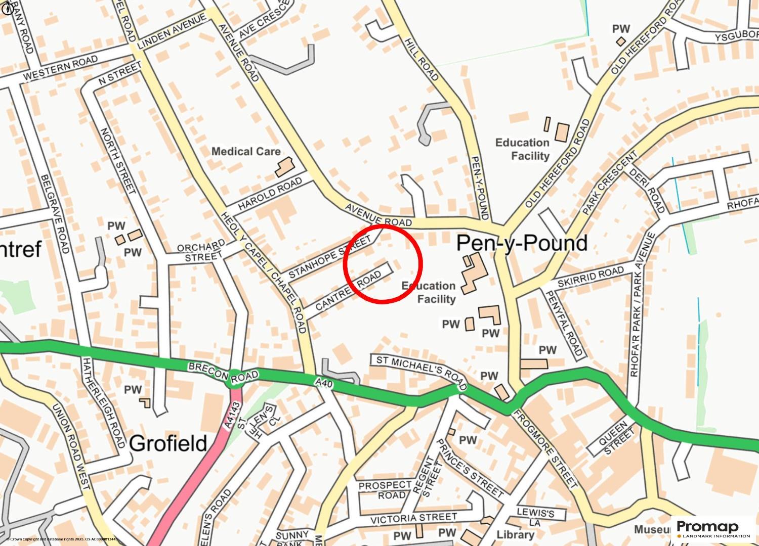 19 Cantref Road, Abergavenny, Mons. NP7 7DL